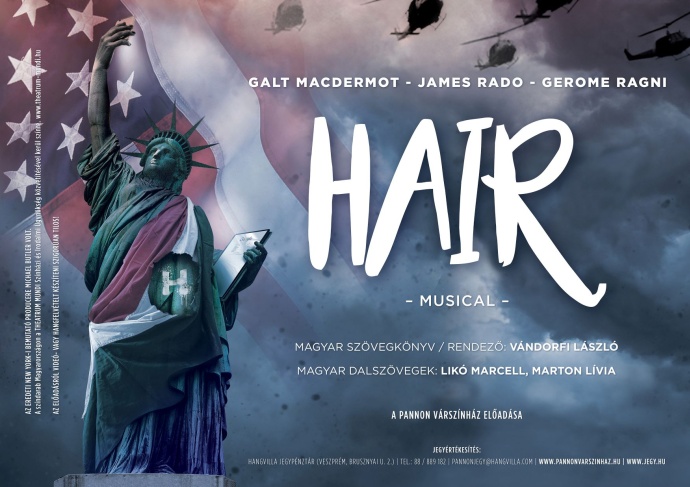 Ezekben a városokban látható a Hair musical! Jegyvásárlás itt!